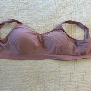 TrueKind Seamless Wireless Comfort Bra - Dusty Mauve XL